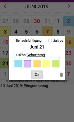 Deutsch Kalender 2020 mit Regionale Feiertage 3