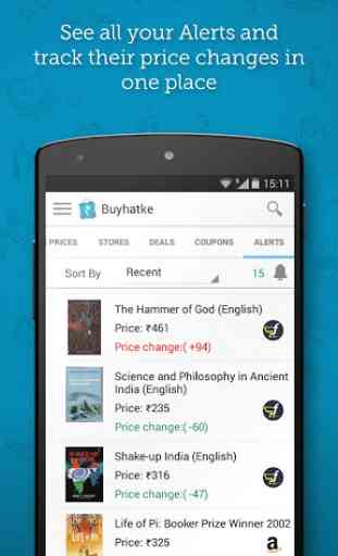 Online shopping: Price comparison app 4
