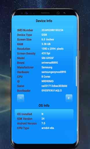 informação telefónica / Sim - Phone Info 1