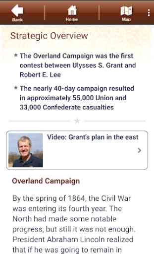 Overland Campaign Battle App 2