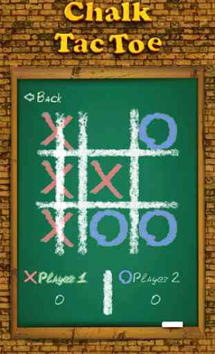 Chalk Tic Tac Toe Free - Play TicTacToe for free! 3