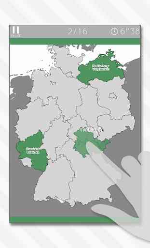 Enjoy Learning Germany Map Puzzle 1