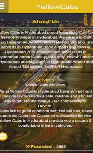 Yellow Cabs Hyderabad 1