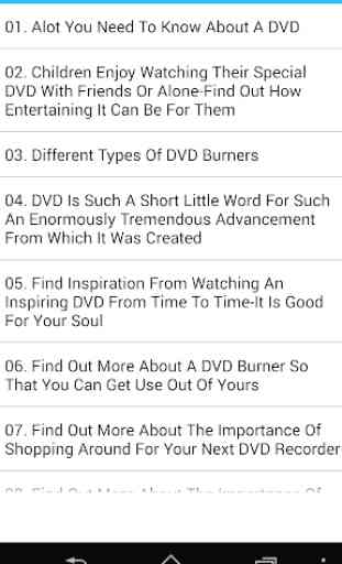 Audiobook - Info About DVD 1
