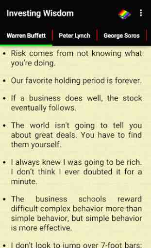 Investing Wisdom 1
