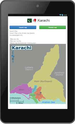 Karachi map 1