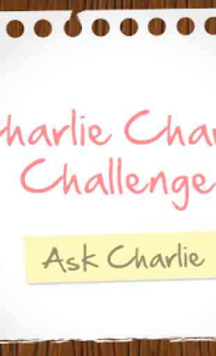 Você ousa? Charlie Challenge 2