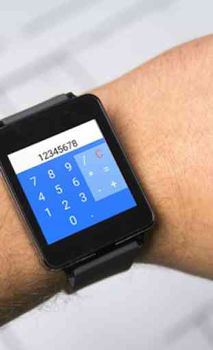 Calculator for Android Wear 2