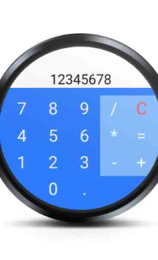Calculator for Android Wear 3
