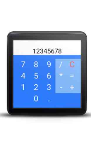 Calculator for Android Wear 4