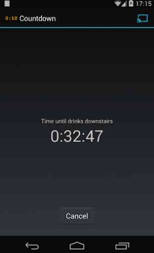 Countdown Timer for Chromecast 2