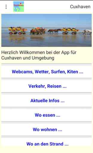 Cuxhaven und Umgebung App für den Urlaub 1