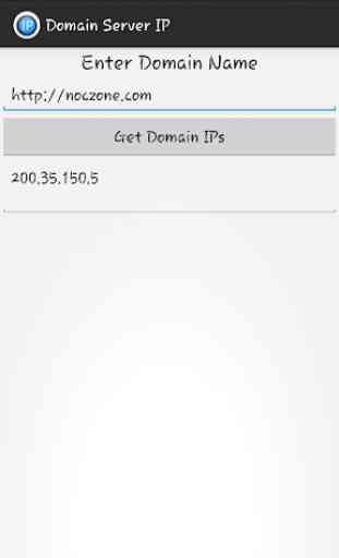 Domain Server IP 1