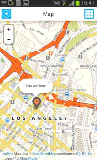 Los Angeles Offline Mapa, Guia 2