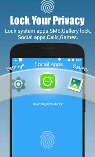 App lock - Real Fingerprint, Pattern & Password 1