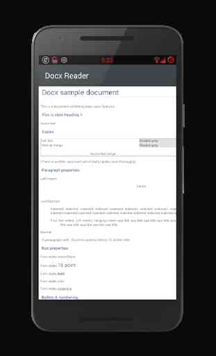Docx Reader 2