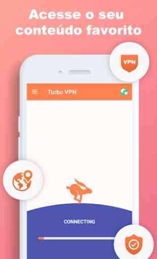 VPN Turbo-VPN Grátis Servidor Proxy&Segurança 1