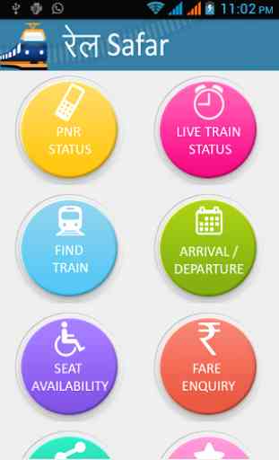 PNR Status , Live Train Status 1
