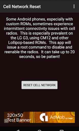 [ROOT] Cell Network Reset 1