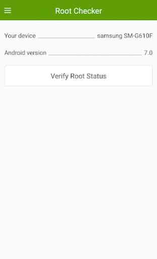 ROOT Checker Basic For Android 1