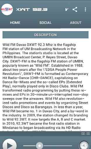Wild FM Davao 92.3 MHz 4