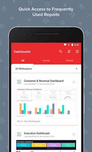 Zoho Analytics – Mobile BI Dashboards 1