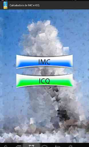 Calculadora de IMC e ICQ 3