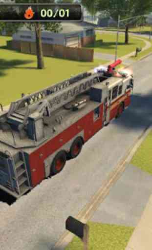 Fire Truck Driving Simulator 3D Parking Games 2018 3