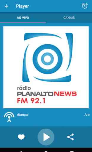 Rádio Planalto news FM 1