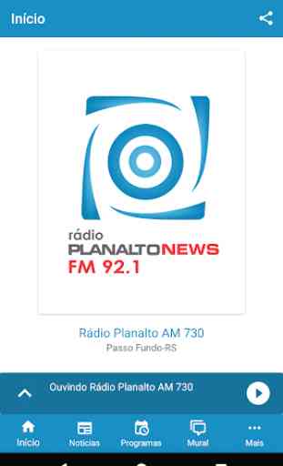 Rádio Planalto news FM 2
