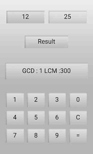 Calculadora GCD LCM 2