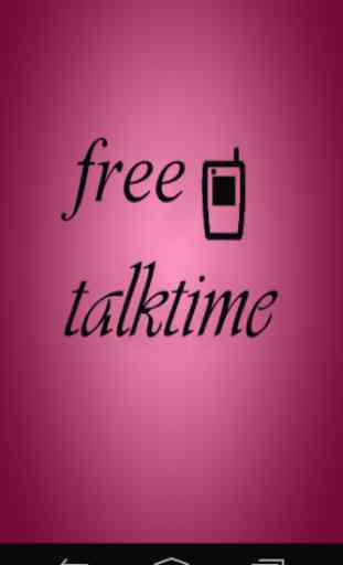 Free Talktime 1