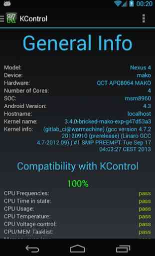KControl - Full Kernel Control 1
