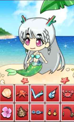 Mermaid Girl : dress up game 1