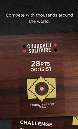 Churchill Solitaire Card Game 4