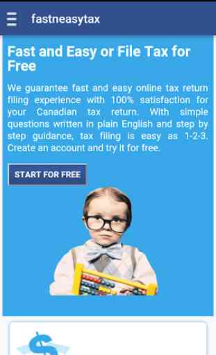 eFile Canadian Tax Return 2