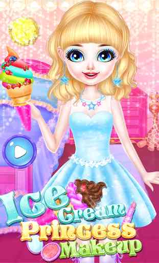 Ice Cream Princess Makeup 1