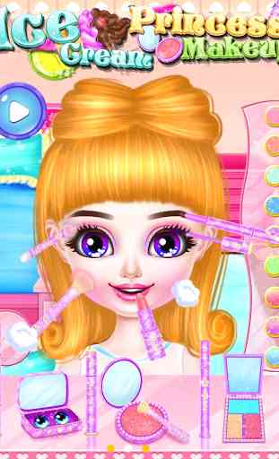 Ice Cream Princess Makeup 2