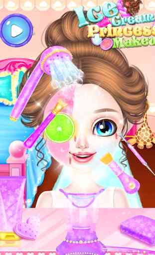 Ice Cream Princess Makeup 4