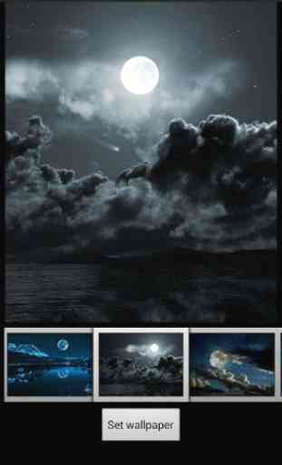Wallpaper noite da Lua cheia 2