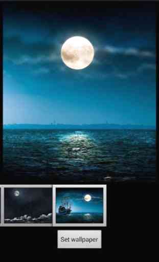 Wallpaper noite da Lua cheia 3