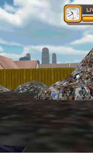 Cidade do caminhão de lixo 3D 4