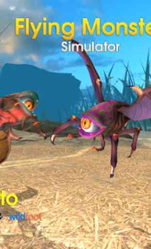 Flying Monster Insect Sim 2