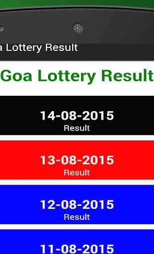 Goa Lottery Result 2
