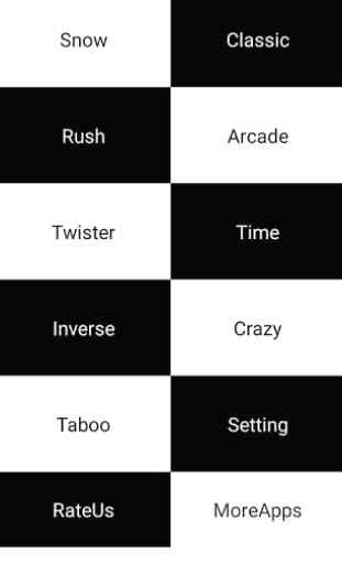 Tap Black - Black Piano Tiles : Don't Tap White 2