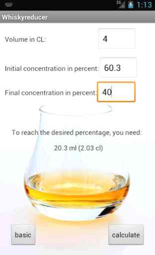 Whisky reducer 2