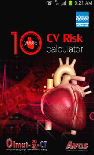 CV Risk Calculator 1
