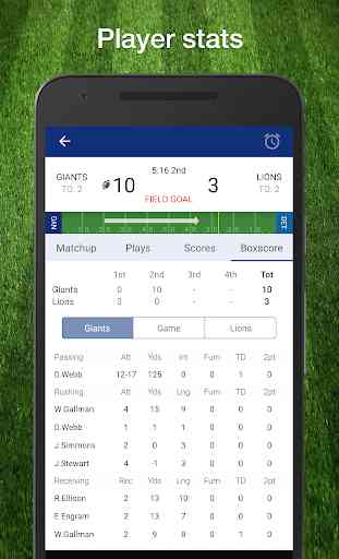 Football NFL Live Scores & Schedule: PRO Edition 3