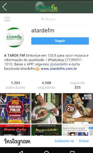 Rádio - A Tarde FM 4