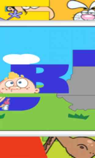 Abc Puzzle gratuitos jogo da memoria infantil free 3
